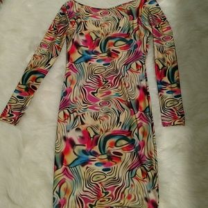 Sexy fitted stretchy dress